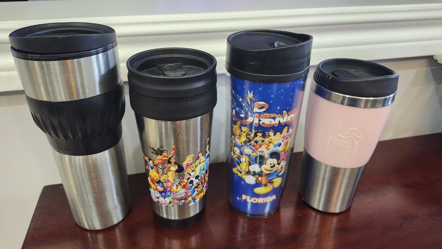 Set of 4 Travel Mugs