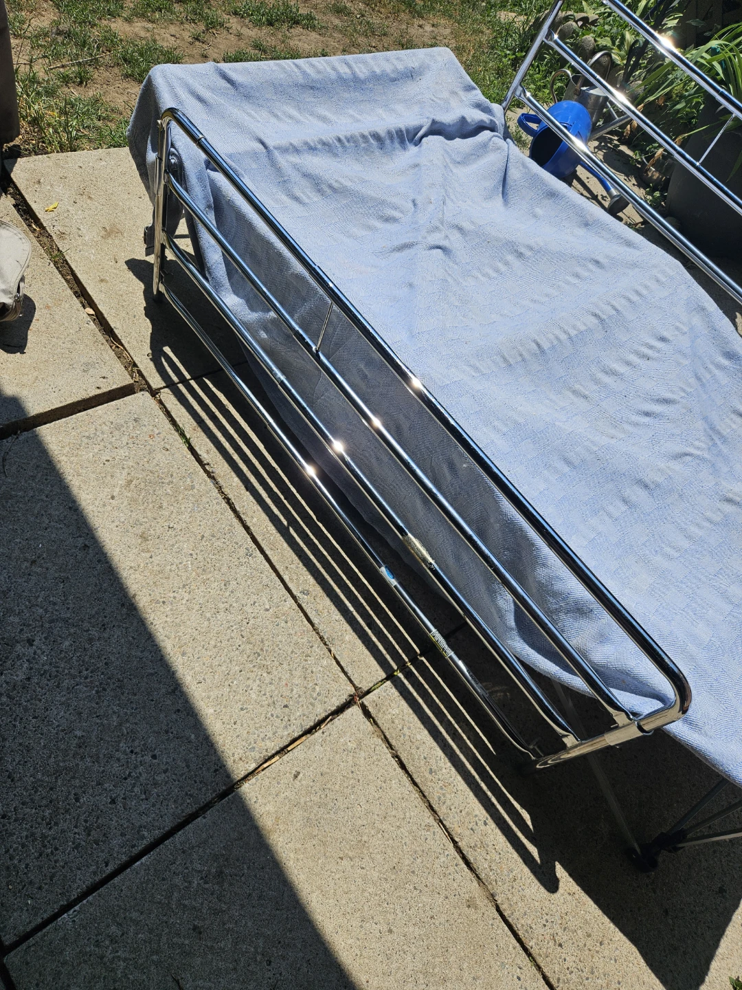 Chrome Metal Bed Rails - photo 4