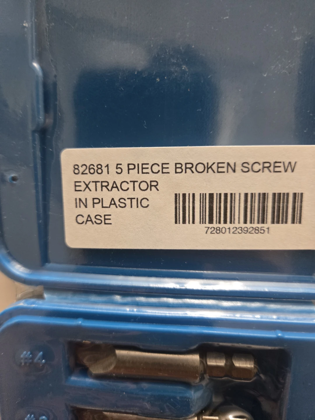 5 Piece Broken Screw Extractor Set - photo 2