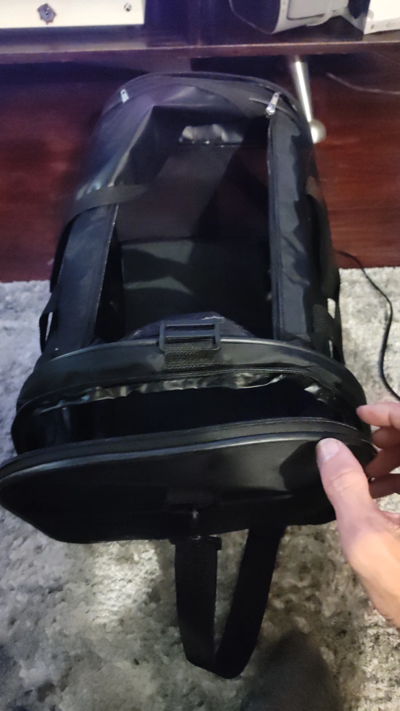 Pet Carrier Backpack and Bedding Set
