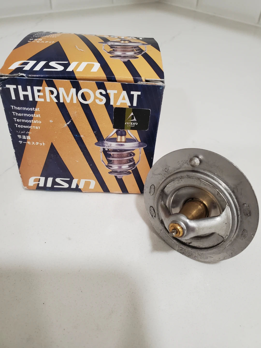 Aisin thermostat. Part # THF-003. - photo 4