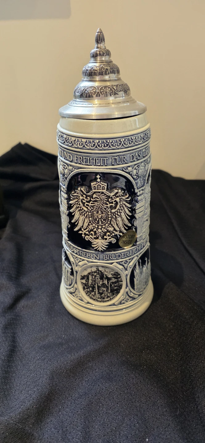THE KING Vintage German "Deutsche Vaterland"  HISTORY