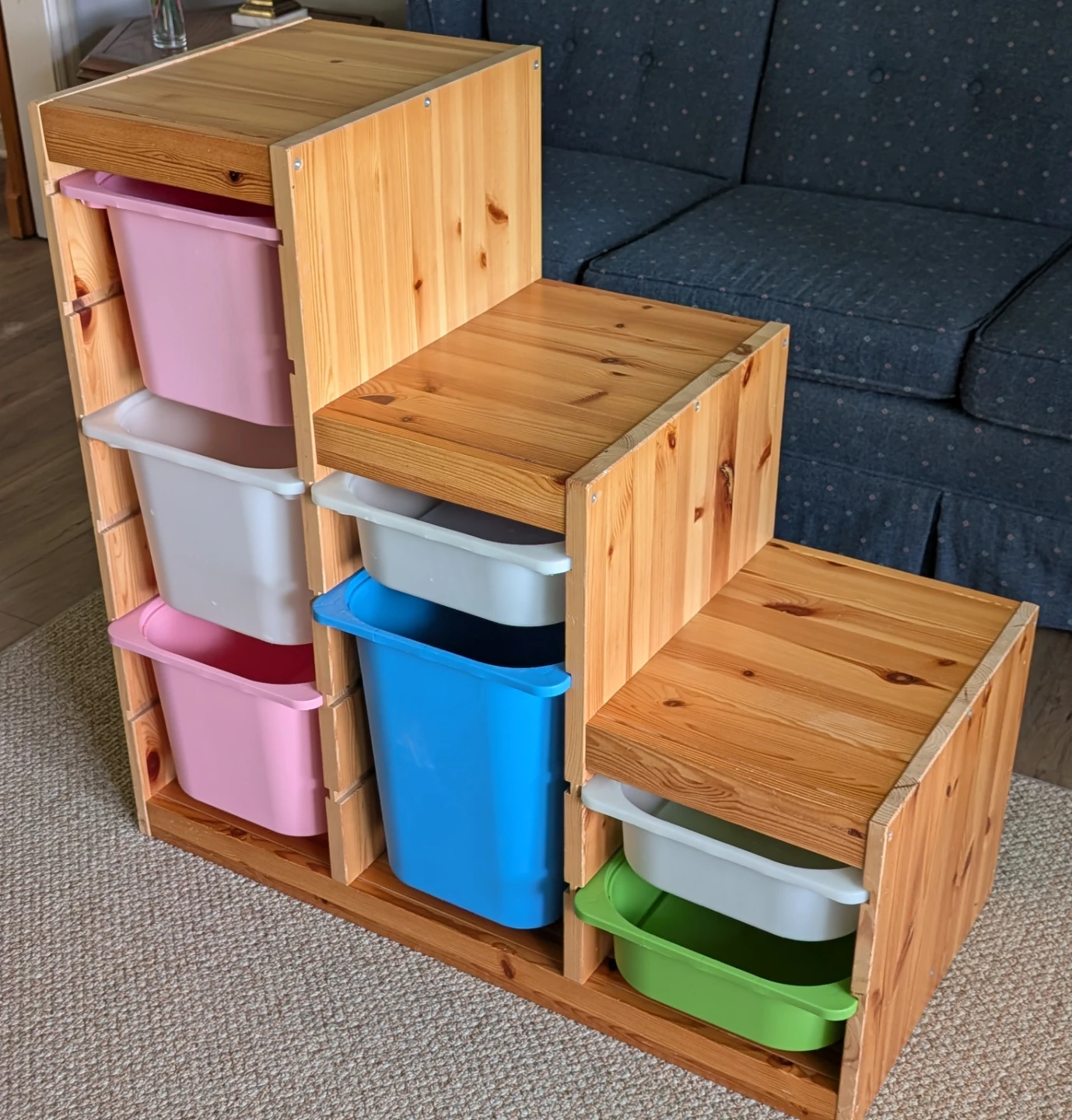 IKEA TROFAST Toy Storage Unit with Bins - photo 2
