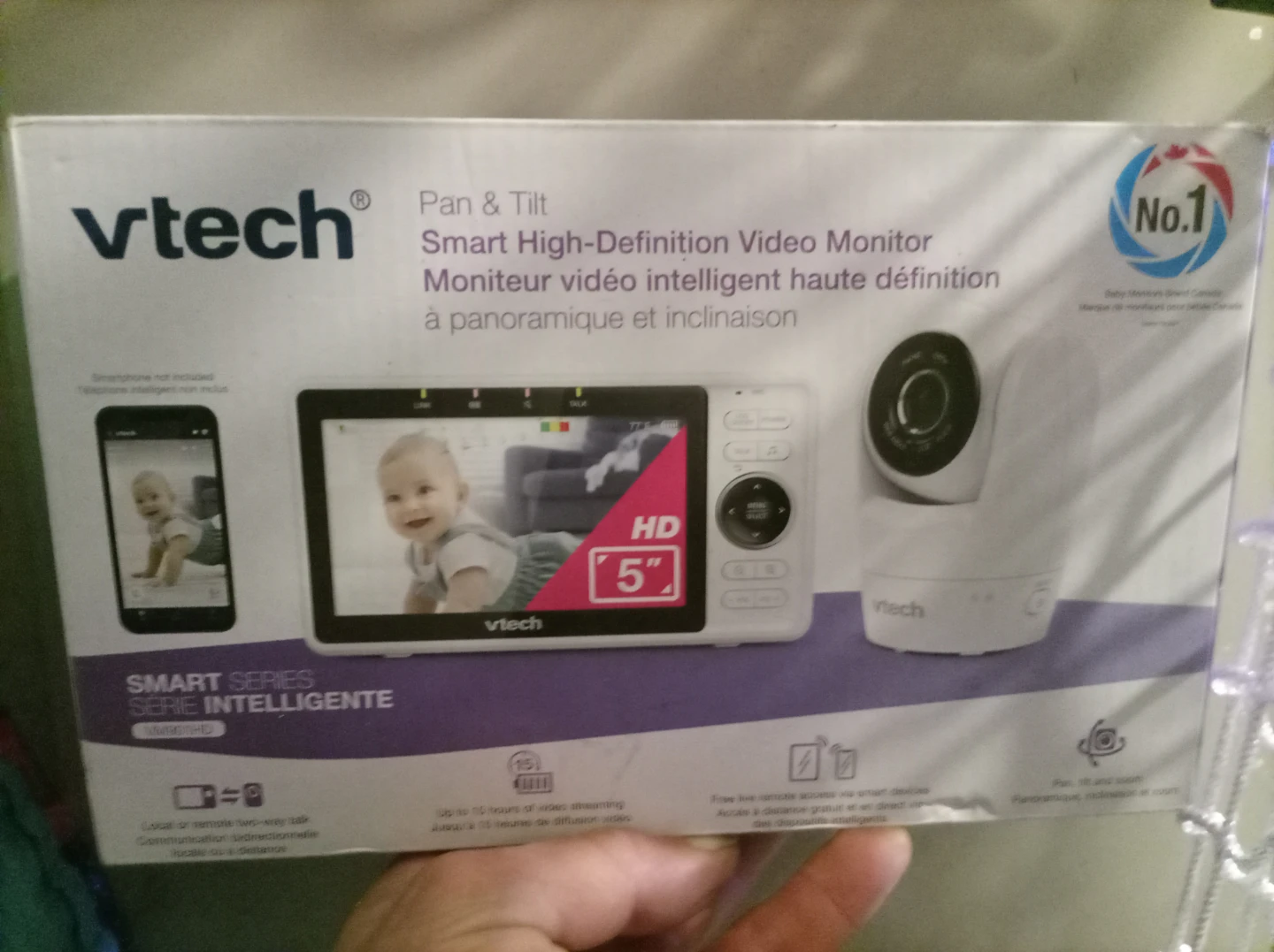 VTech Pan & Tilt Smart High-Definition Video Monitor