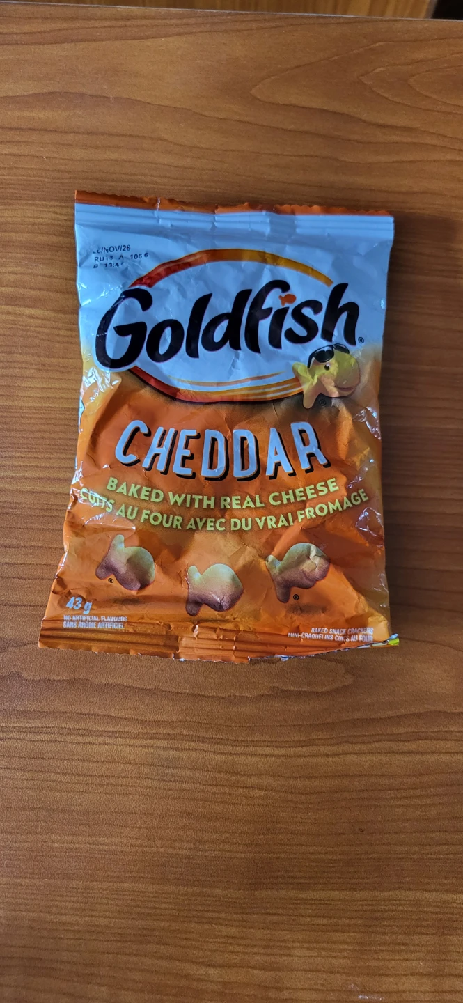 Goldfish Cheddar Baked Snack Crackers