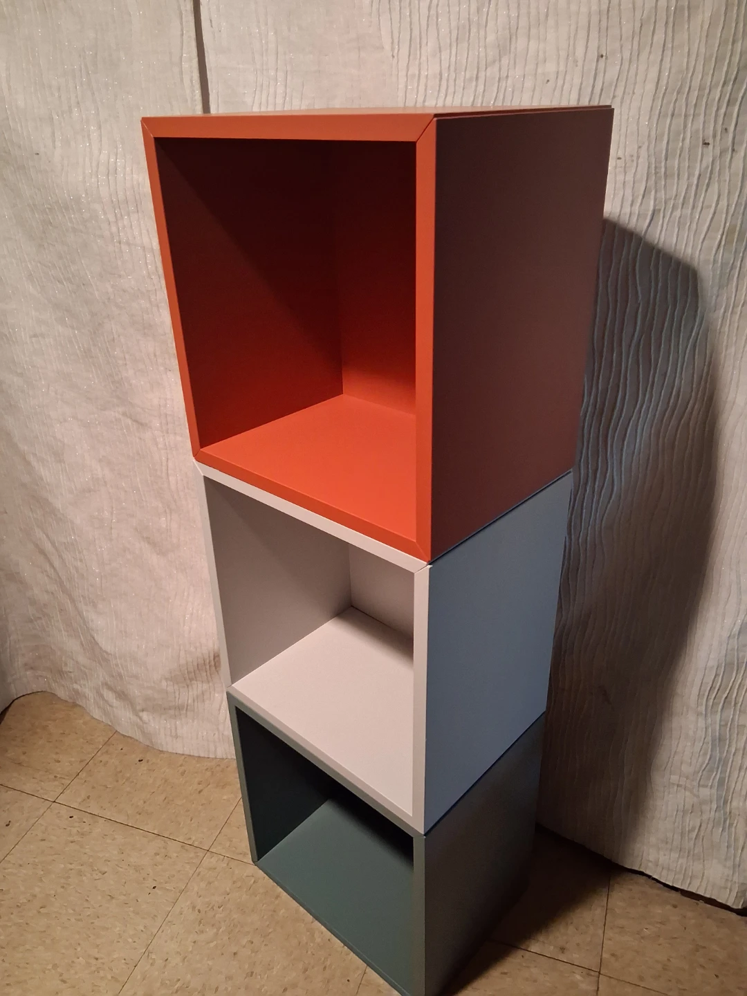 Stackable Cube Storage Shelf Unit