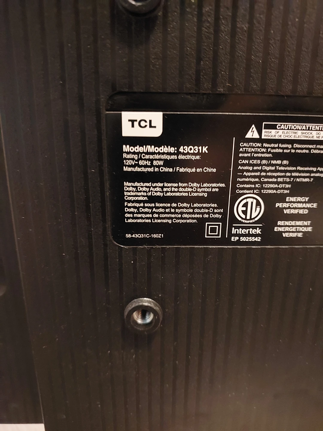 2 TCL Smart TVs - 43" QLED + 32" Android - Clean & Working - photo 2