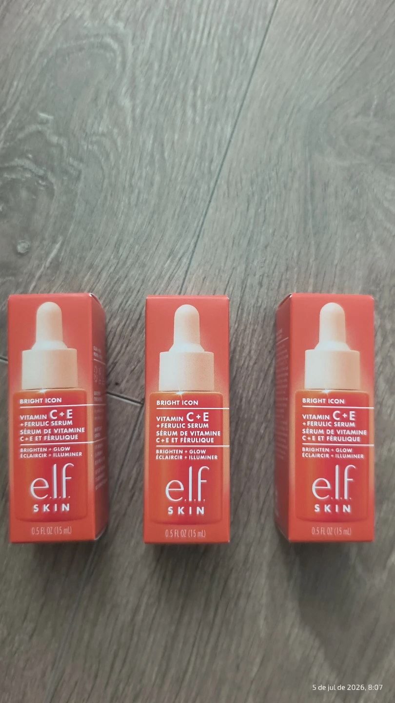 e.l.f. Skin Bright Icon Vitamin C + E + Ferulic Serum (3-pack) - photo 2