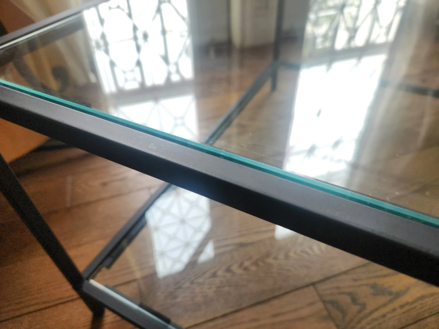 Glass Top Table  -  L. 31 1/2 "    W. 31 1/2"     H.16" - photo 2