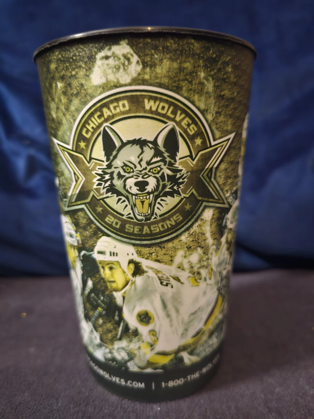 Chicago Wolves 20 Seasons Tumbler