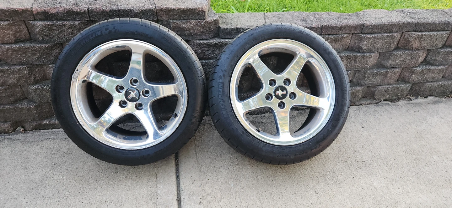 Michelin 245/45 ZR 17 Tires (Set of 2)