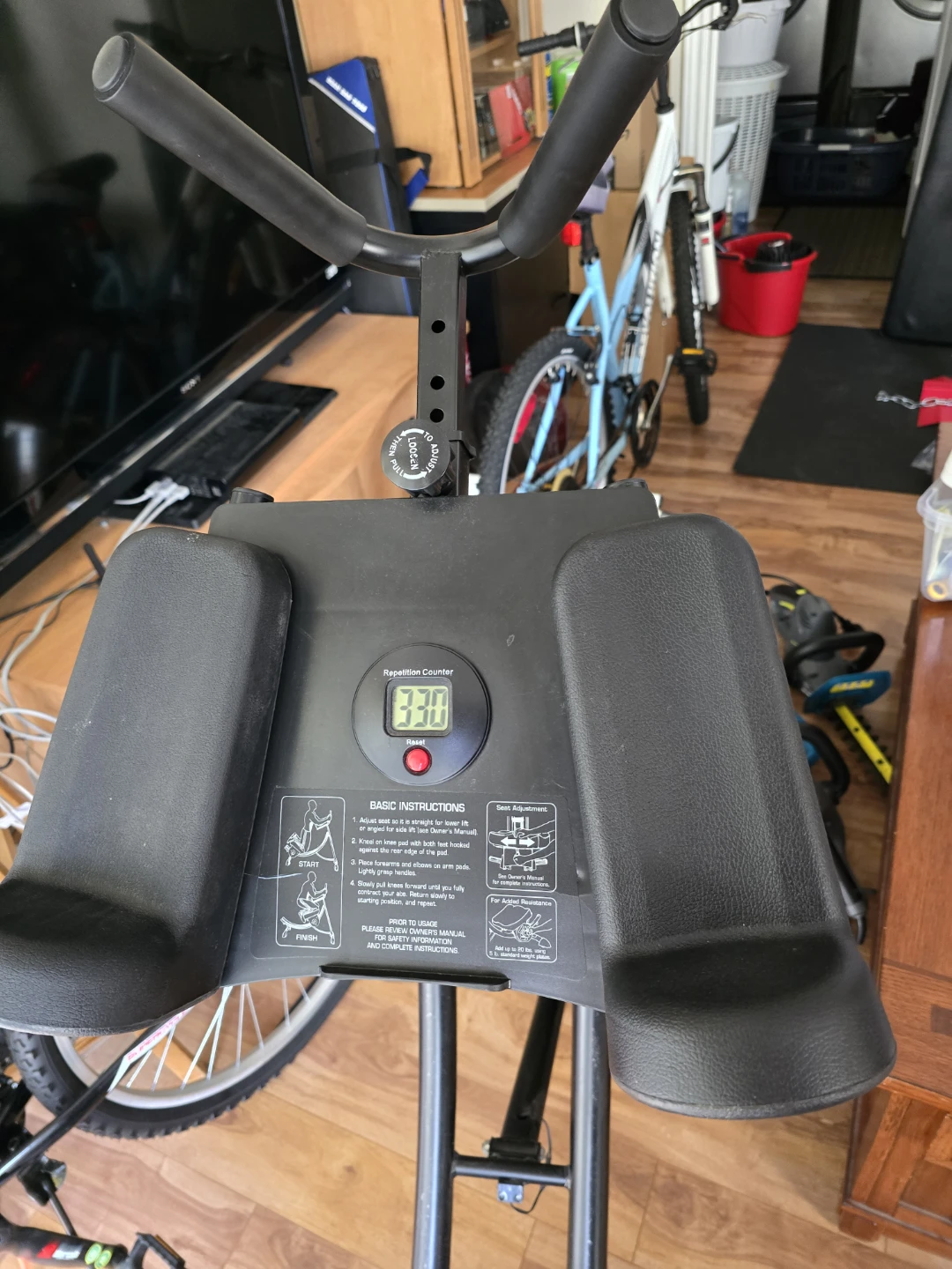 Abdominal Crunch Exercise Machine