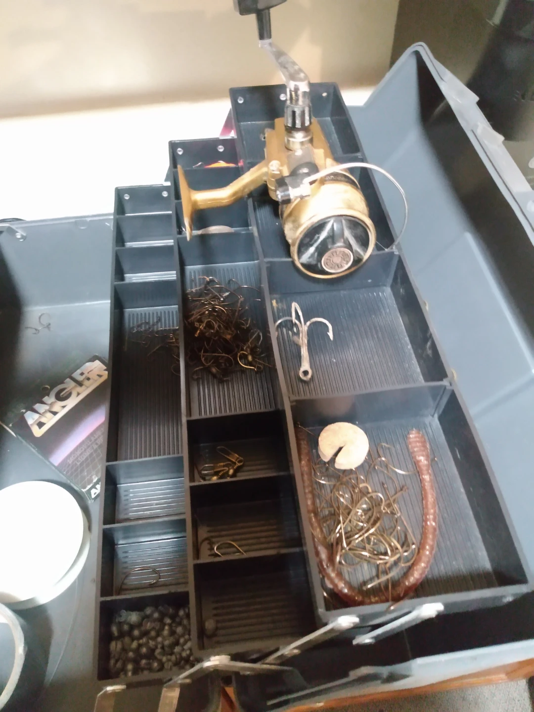 Eagle Tackle Box with Fishing Gear - photo 4