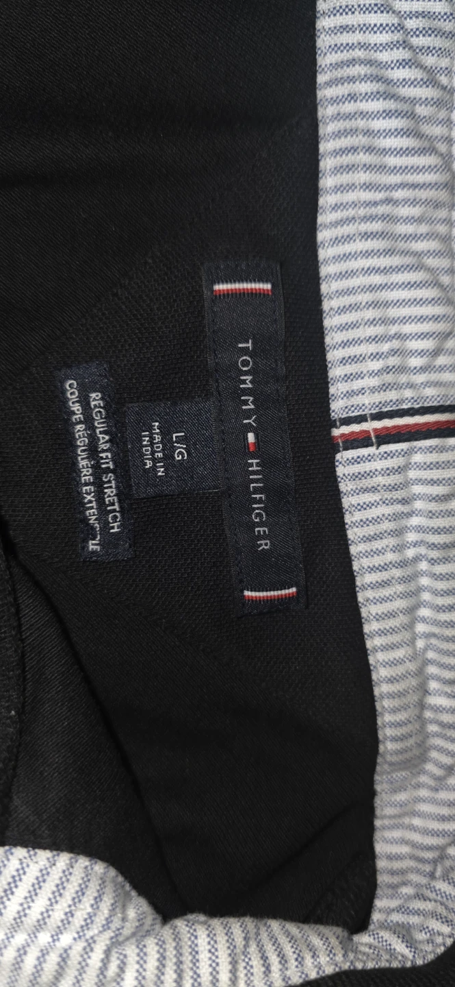 Men's Black  Polo Shirt regular size L - photo 3