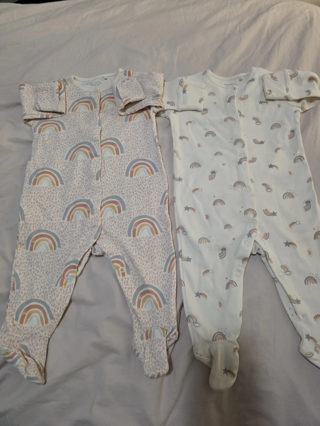 NEW Next Baby Sleepers - 2 Pack 3-6 Months