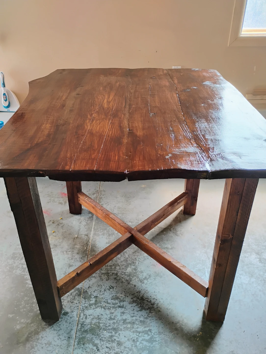 Live Edge Wood Pub Height  Dining Table - photo 3