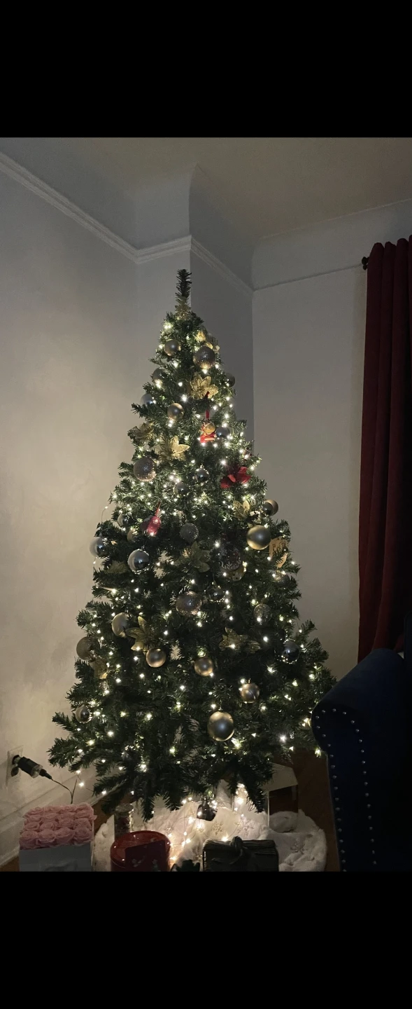 6ft Artificial Christmas Tree - Like New - photo 3