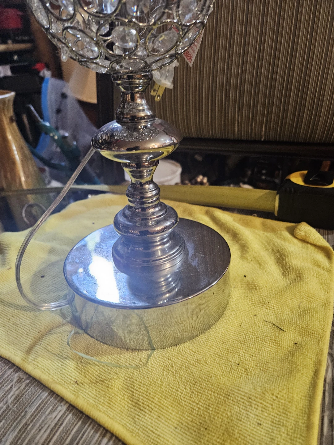 Crystal Ball Accent Table Lamp - photo 4