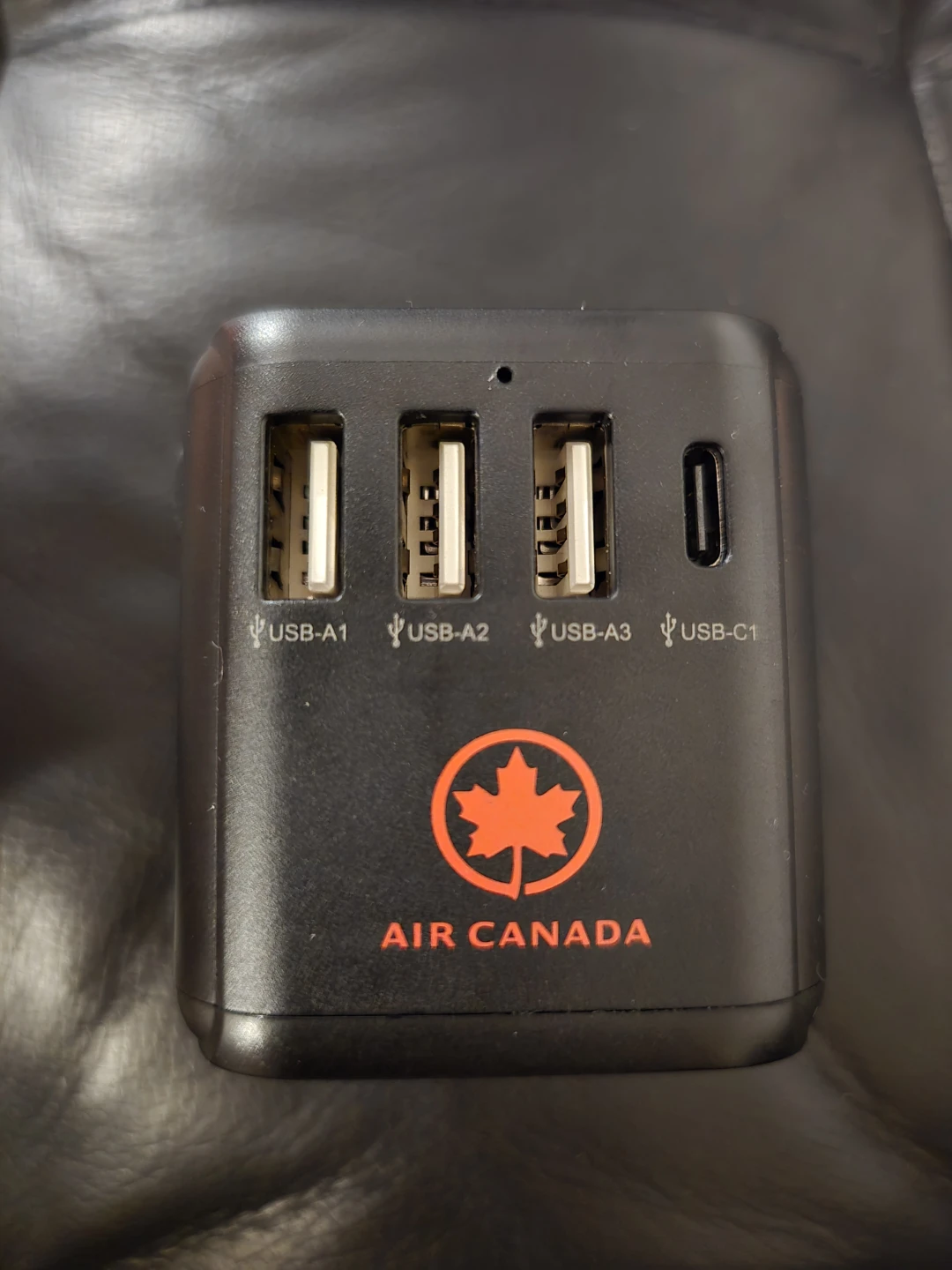 Air Canada Travel Adapter with 3 USB Ports & 1 Type C