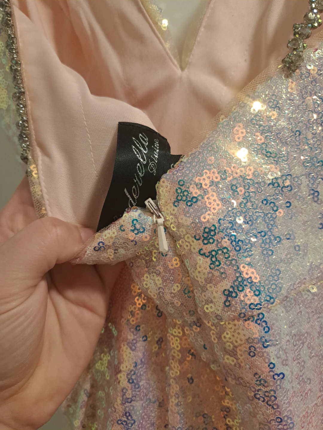 Cinderella Divine sequin formal dress - photo 4