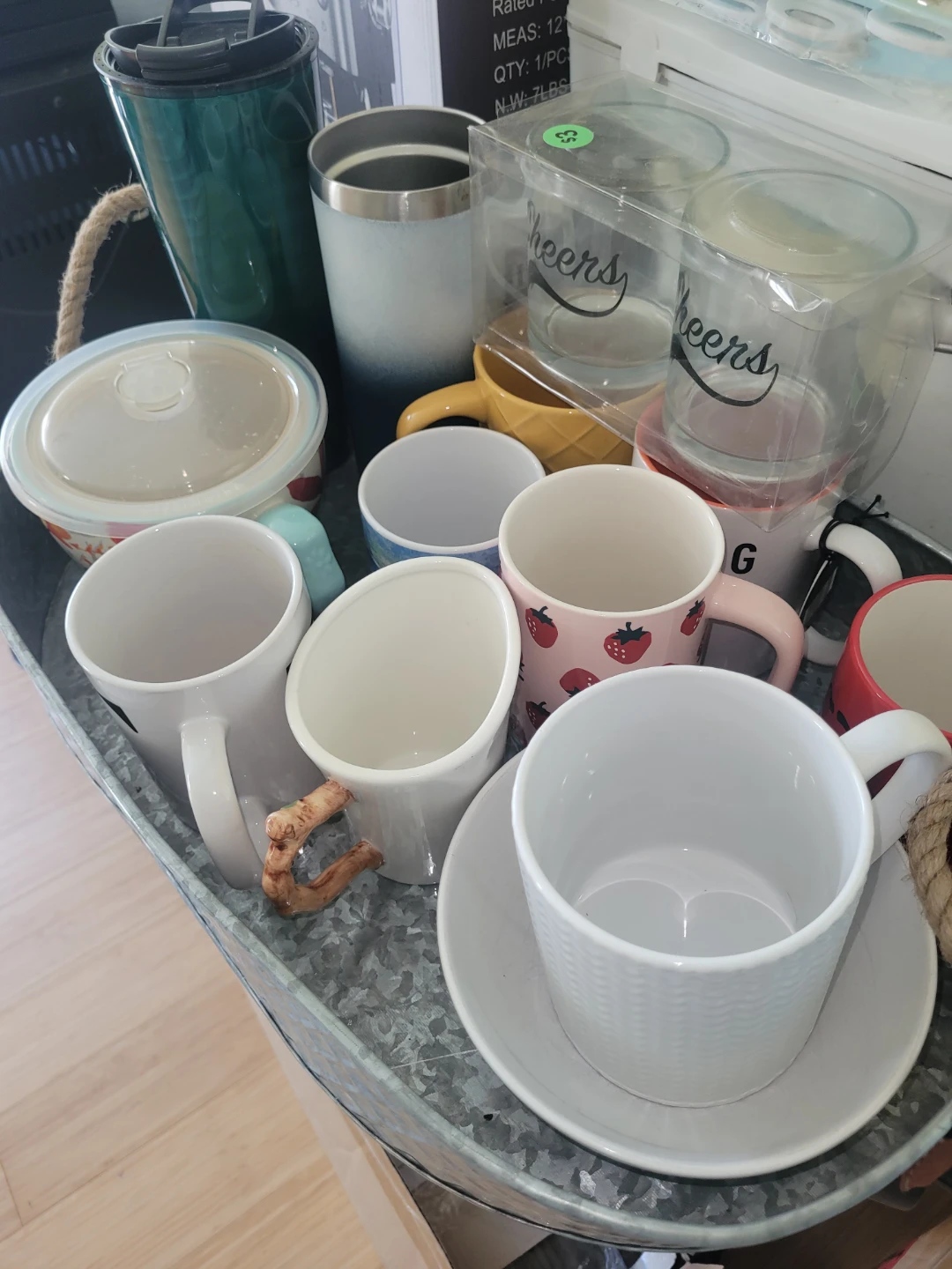 Set of Mugs, Glasses, and Bowl - photo 2
