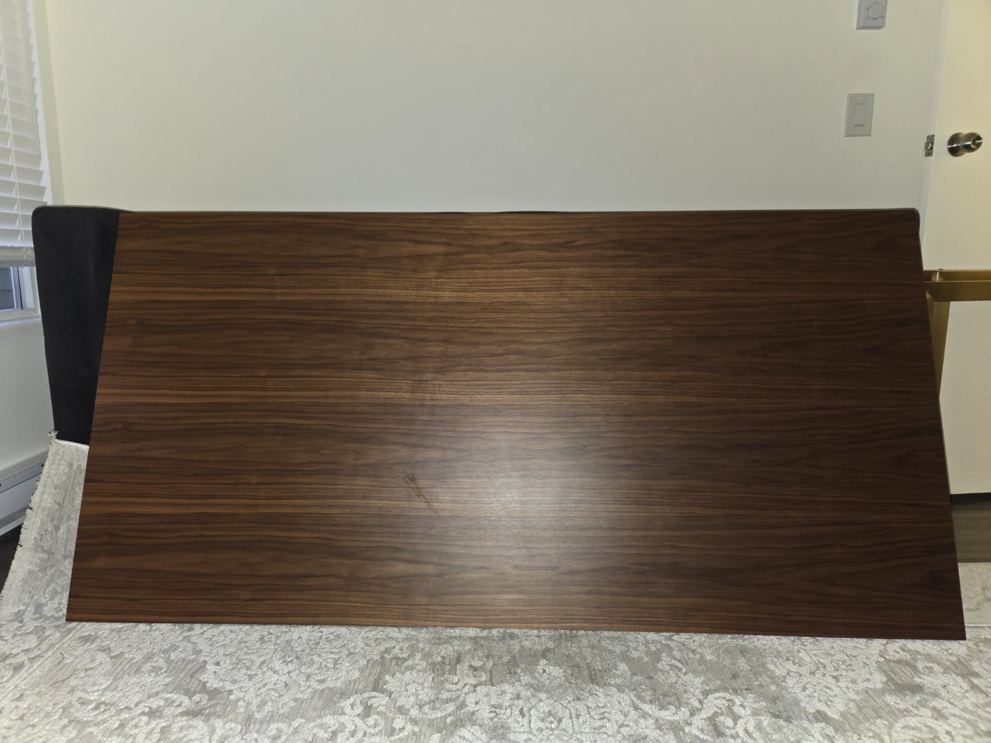 Wood Dining Table with Metal Legs - photo 3