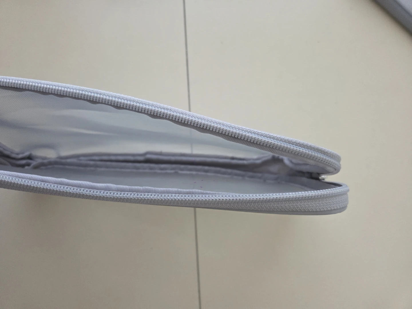Organizer Bag , Grey mesh with Zipper. Travel or home use - photo 3