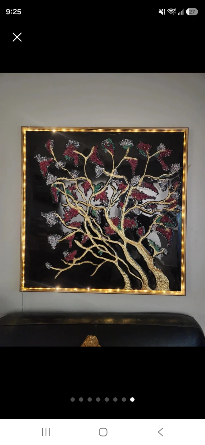 Decorative Tree Wall Art with Lights - photo 4