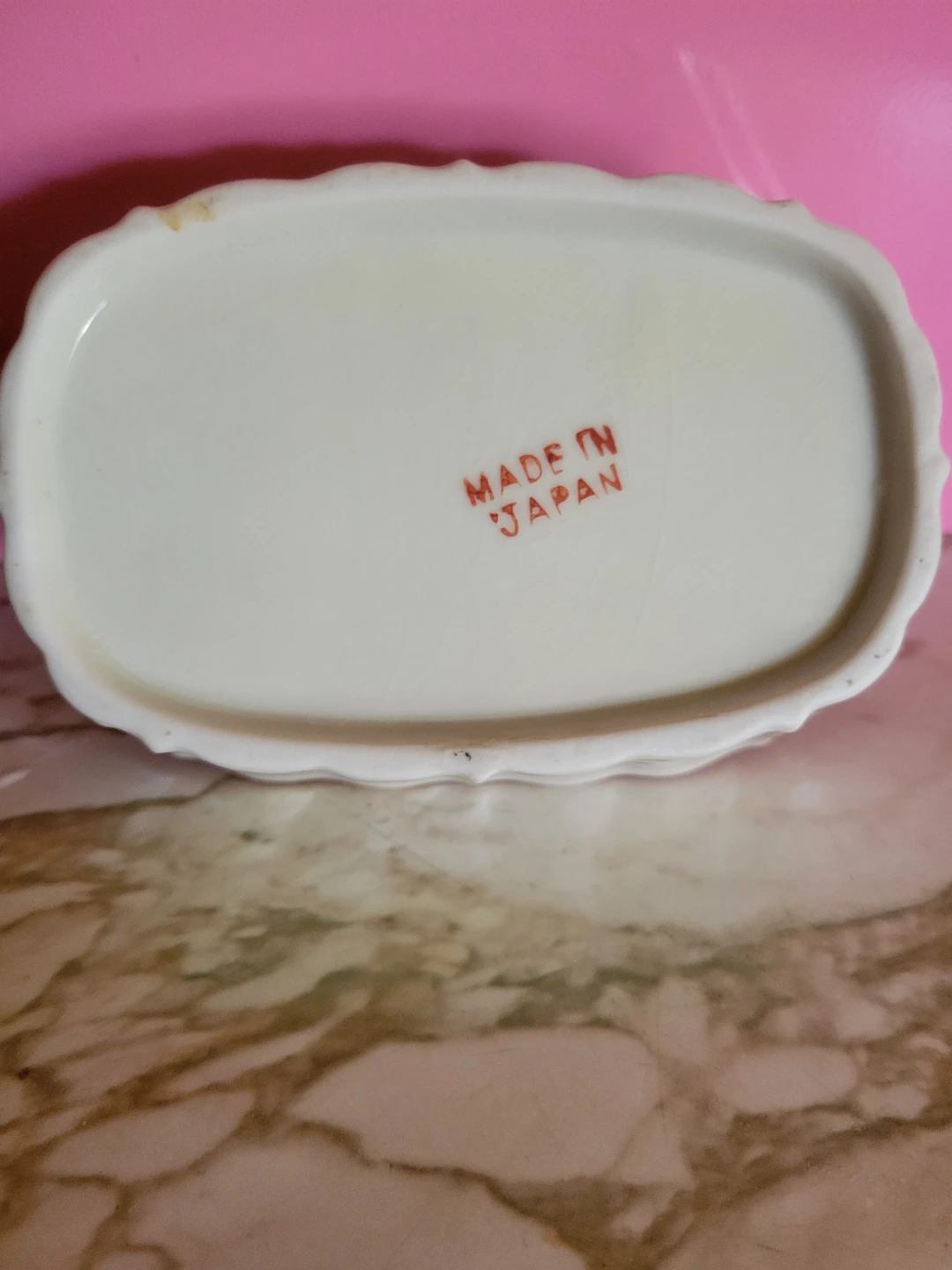 Vintage Decorative  Japanese Soap Dish - photo 3
