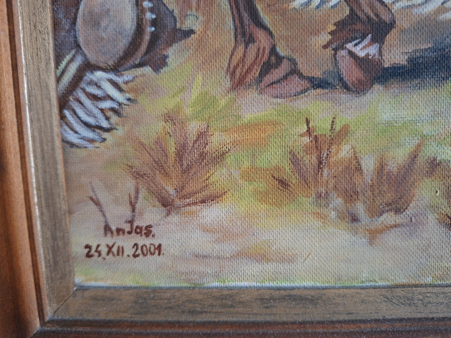 Original Painting - Cavalry Scene - Signed & Dated 2001 - photo 2