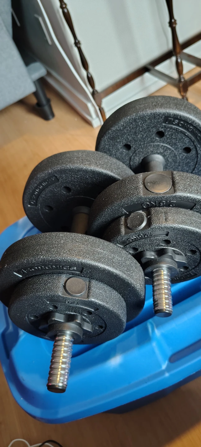 LEDREM Adjustable Dumbbells (2.5KG - 12.5KG)