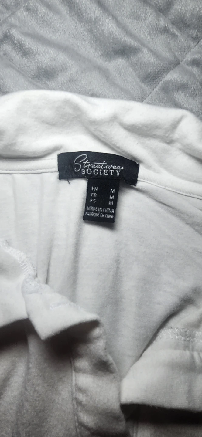Streetwear Society White button up Shirt - photo 3