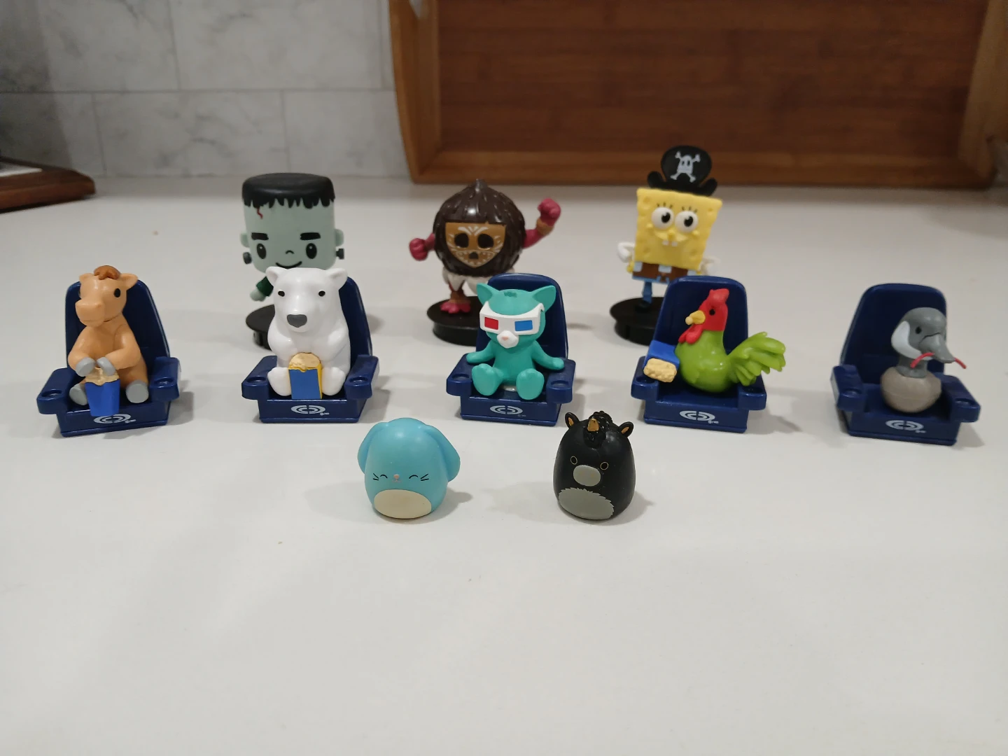 Cinaplex Cup Toppers And Toys Collection