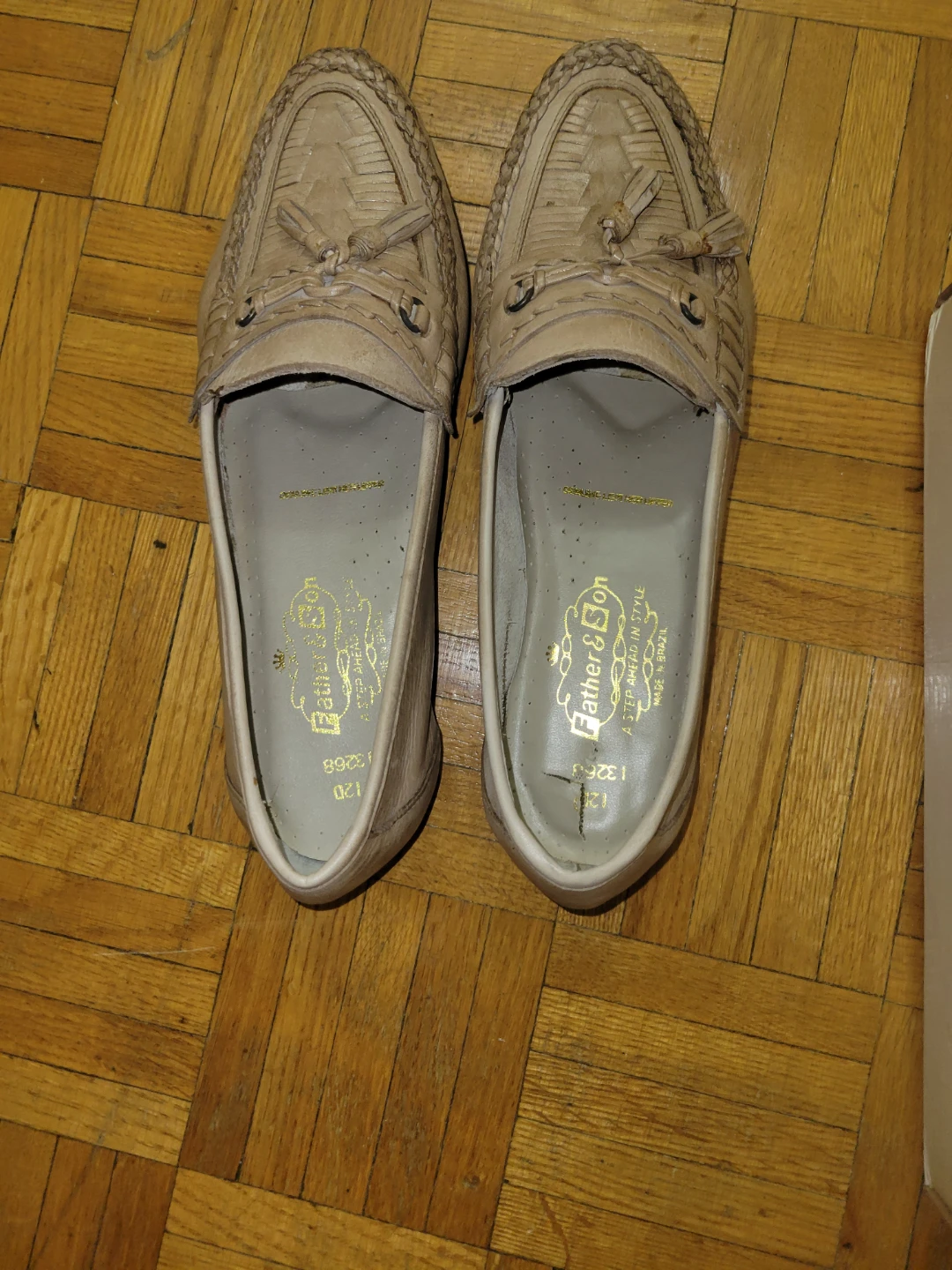 Stacy Adams Beige Loafers - Size 12 - photo 2