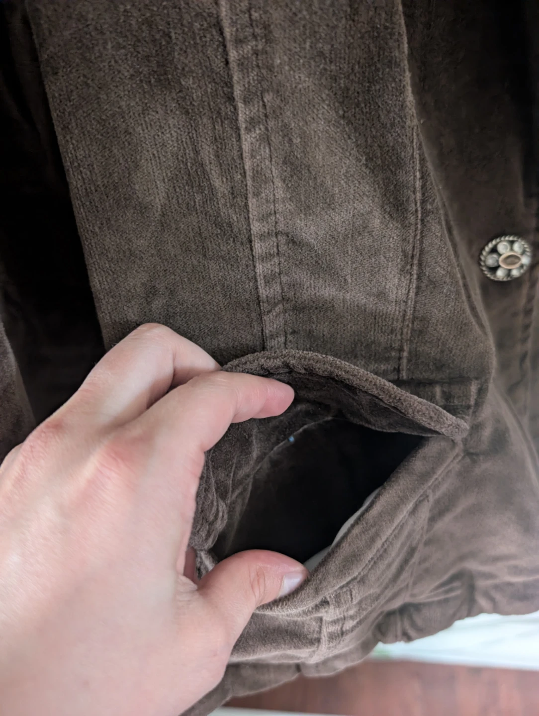 Brown Velvet Blazer Jacket - photo 4