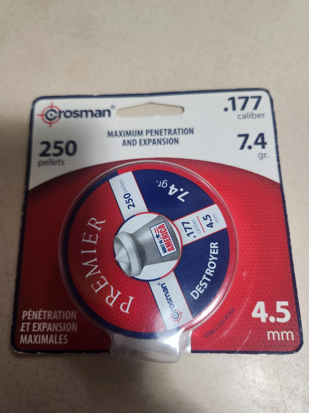 Crosman Premier Destroyer .177 Caliber Pellets