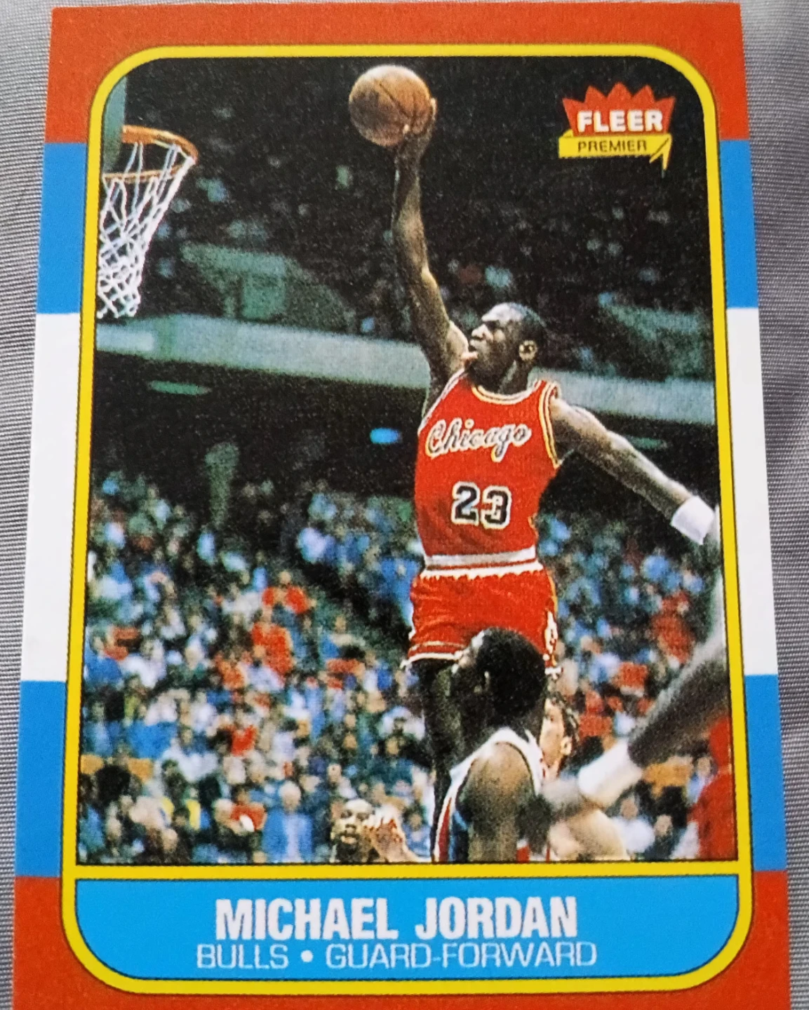 1986 Fleer Michael Jordan Rookie Card
