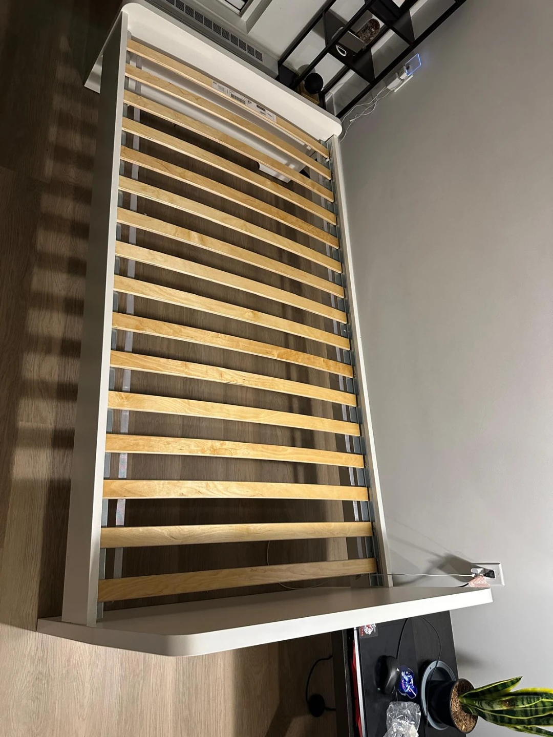 IKEA White Bed Frame - photo 2