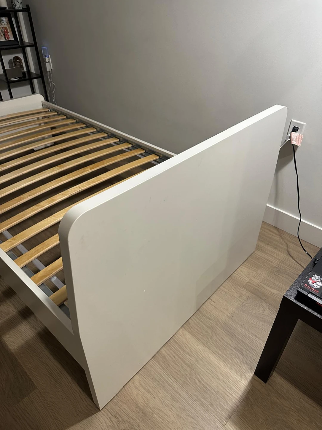 IKEA White Bed Frame - photo 3