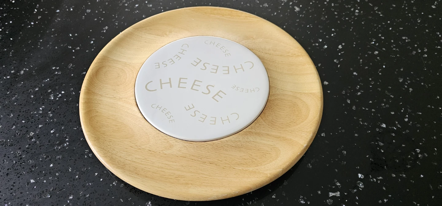 Lazy Susan Cheese Serving Tray/ Charcuterie Board.
