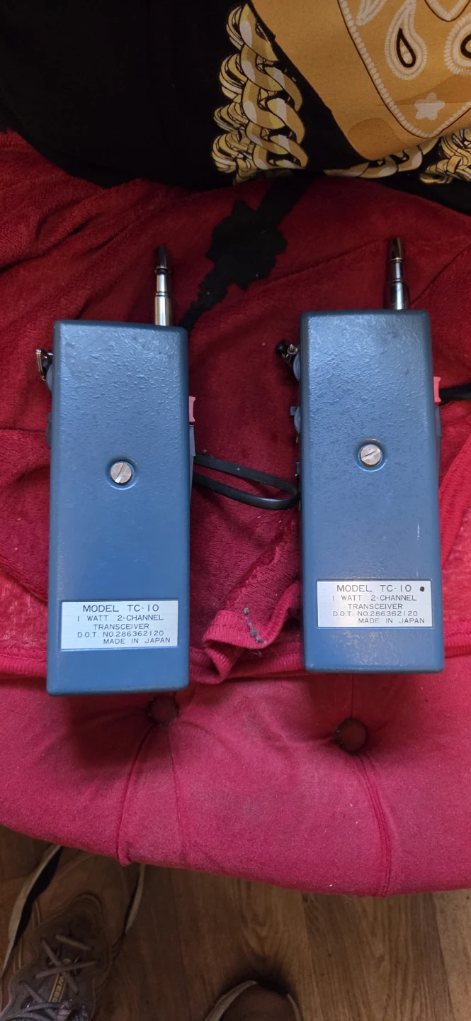 Citizen TC-10 1 Watt Transceiver Walkie Talkies (Pair) - photo 3