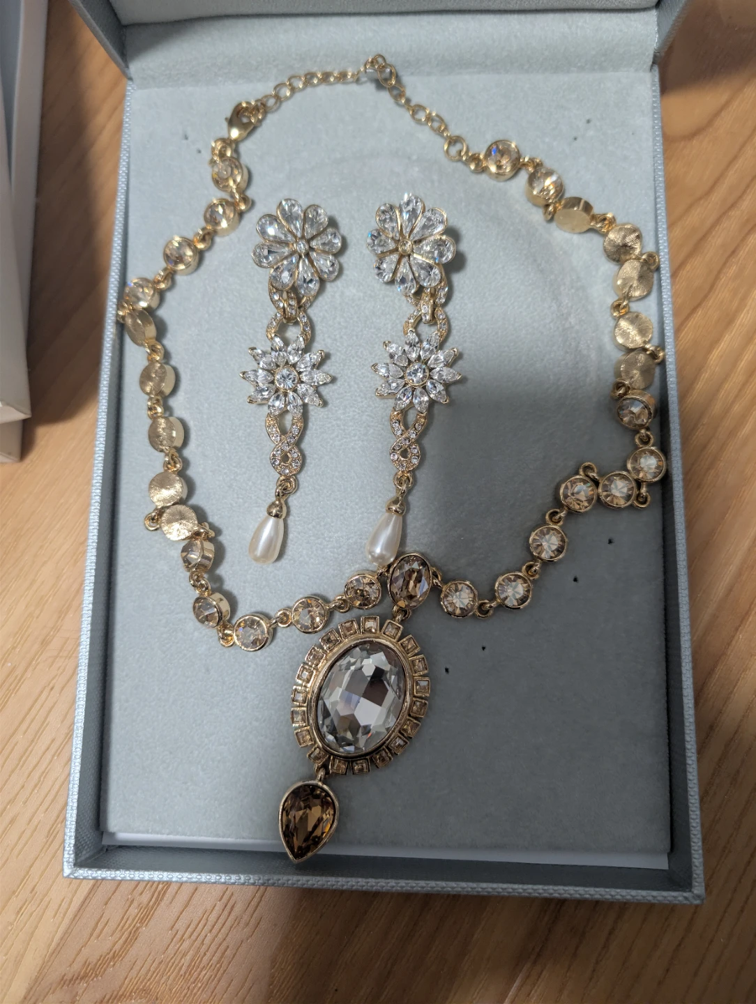MMC-CRYSTAL Necklace and Earring Set - photo 2