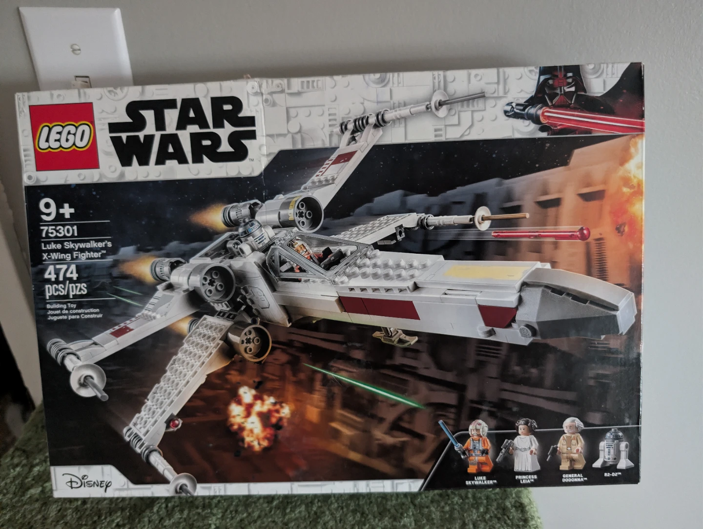 Unopened LEGO Star Wars Luke Skywalker's X-Wing Fighter (75301)