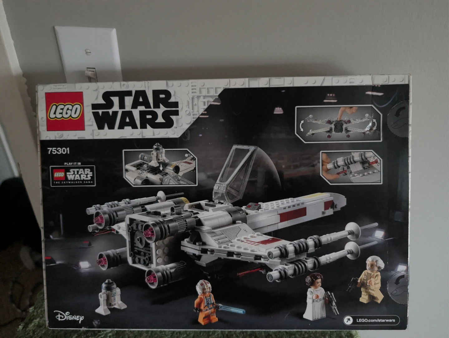 Unopened LEGO Star Wars Luke Skywalker's X-Wing Fighter (75301) - photo 2