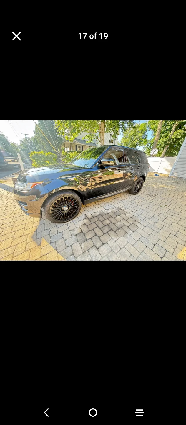 2015 Black Range Rover Sport