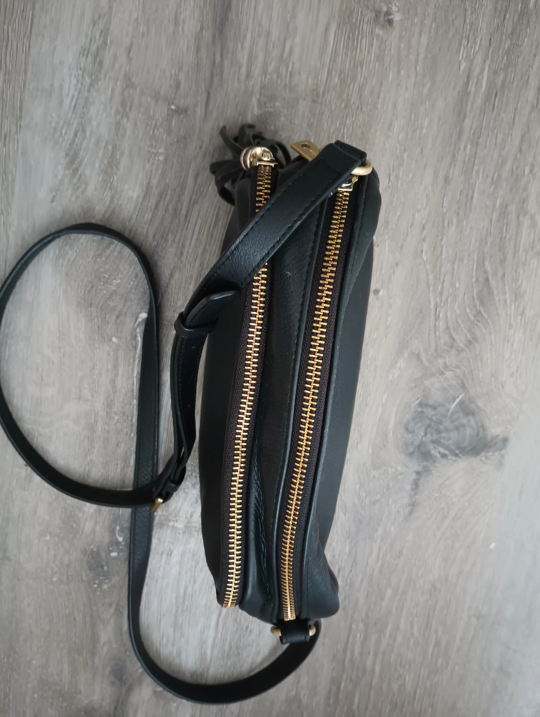 Lancaster Black Leather Crossbody Bag - photo 3