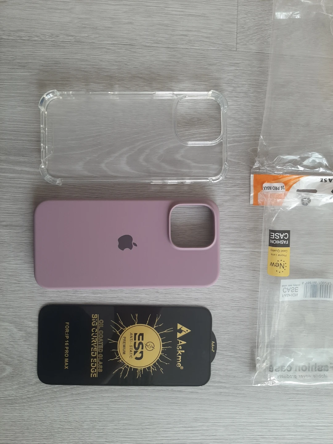 iPhone 16 Pro Max Case Bundle with Screen Protector