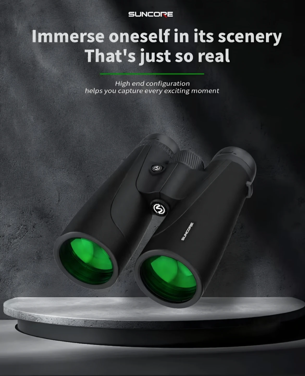 Brand New SUNCORE 10x50 Ultra HD Vision Binoculars