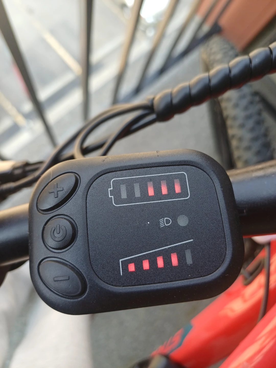 Red Electric Fat Tire Bike - photo 3