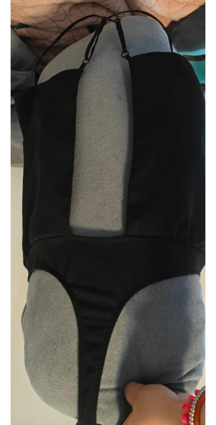 Black Halterneck Bodysuit - photo 3